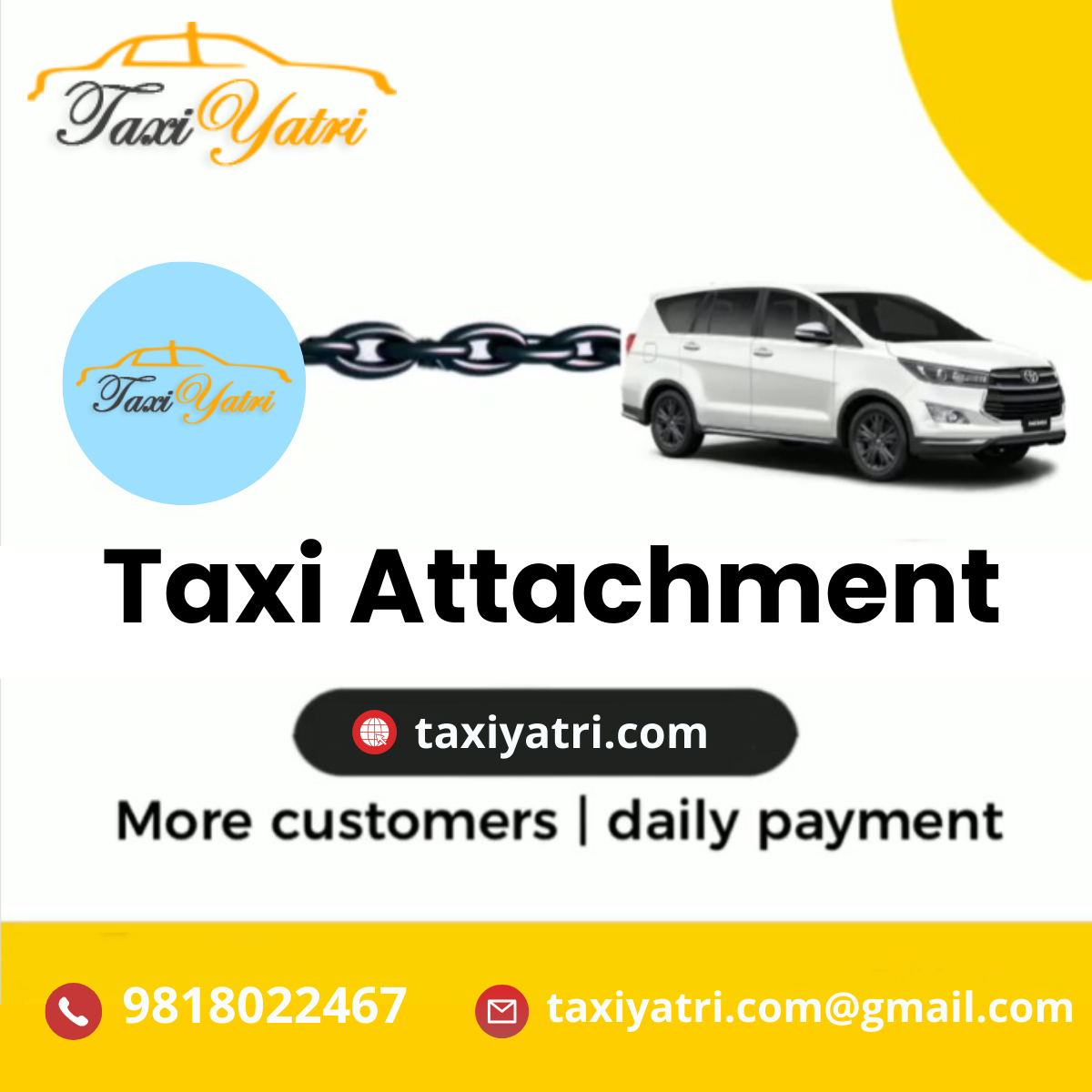 Travel Smarter, Not Harder: Taxi Attachments with TaxiYatri - Other Other
