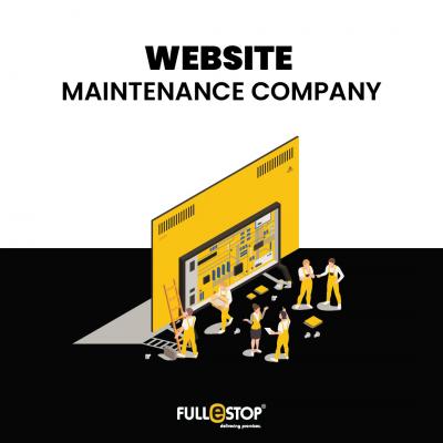 Best Web Maintenance Company in India and the USA – Fullestop - Other Professional Services