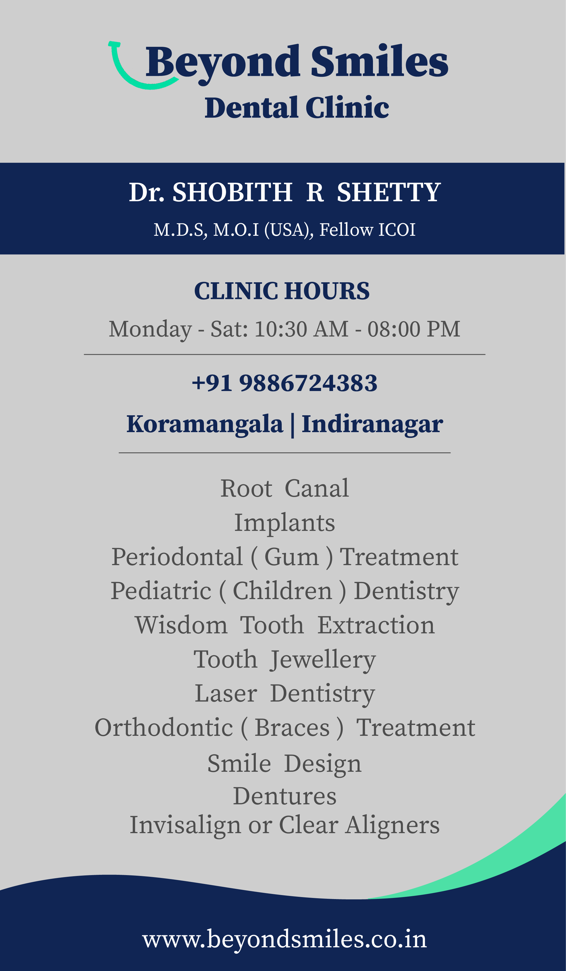 Best dentist in Koramangala - Bangalore Health, Personal Trainer
