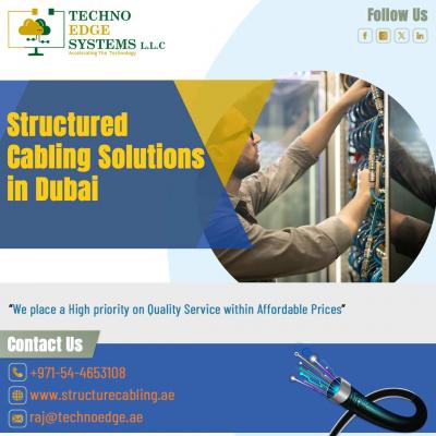Effective Structured Cabling Solutions by Techno Edge Systems - Dubai Other