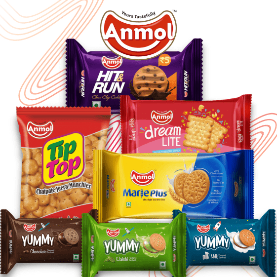 Most selling Cream Biscuits in India - Anmol Industries Ltd.