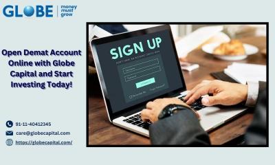 Open Demat Account Online with Globe Capital and Start Investing Today! - Delhi Other
