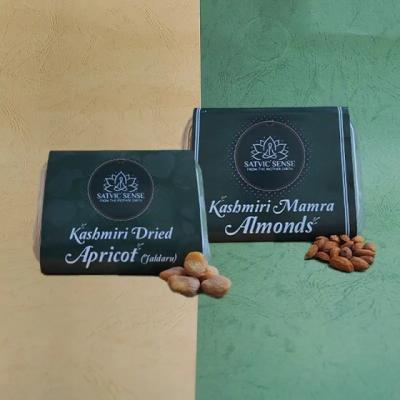 Buy Kashmiri Mamra Almonds online and Kashmiri Dried Apricots Online - high quality dry fruits onlin