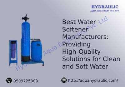 Top Water Softener Manufacturers: Providing Quality Solutions for Your Home - Delhi Industrial Machineries