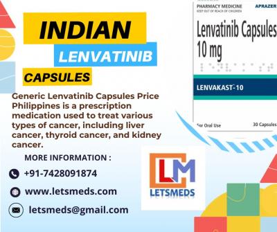 Purchase Indian Lenvatinib Capsules Online Dubai Philippines Malaysia - Bacolod Health, Personal Trainer