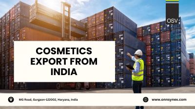 Export Cosmetics from India