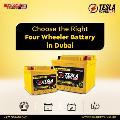 Choose the Right Four Wheeler Battery in Dubai - Tesla Power USA  - Dubai Other