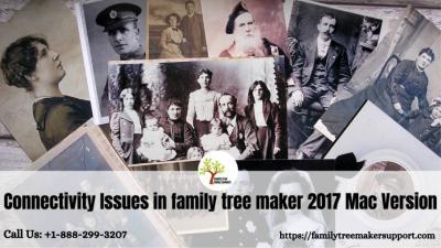 Connectivity Issues in family tree maker 2017 Mac Version - New York Computer