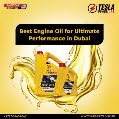 Best Engine Oil for Ultimate Performance in Dubai - Tesla Power USA