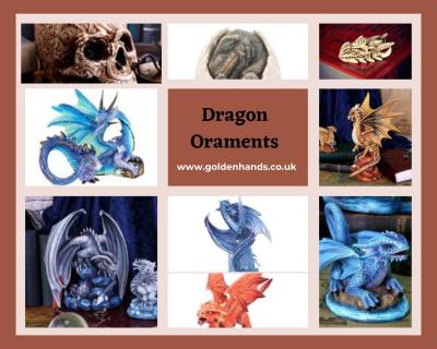 Embrace the Legendary Charm - Shop Dragon Ornaments at Goldenhands 