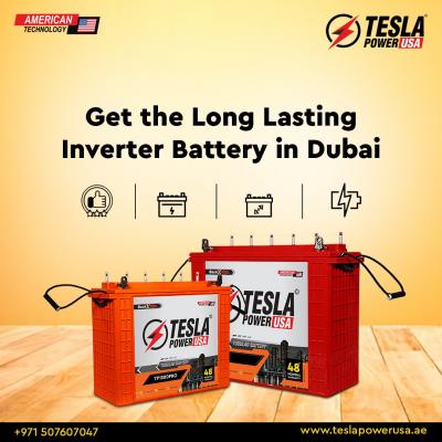 Get the Long Lasting Inverter Battery in Dubai - Tesla Power USA - Dubai Other