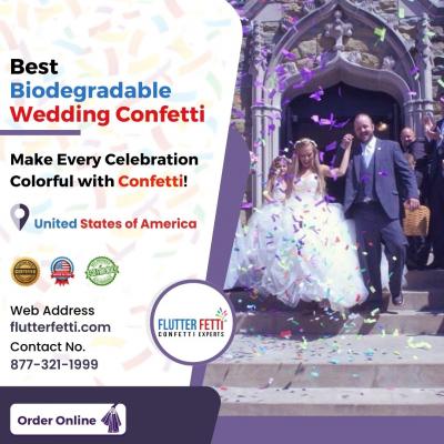 Best Biodegradable Wedding Confetti in USA Only - Chicago Other