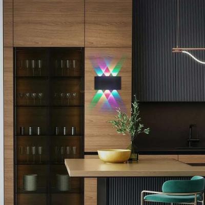 Modern RGB way LED up and down Wall Light - Coventry Electronics