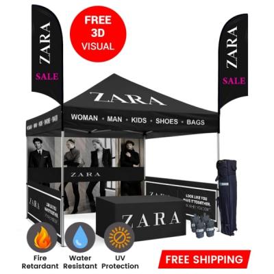 Custom Pop Up Tents For Promotional Activities | USA - Atlanta Professional Services