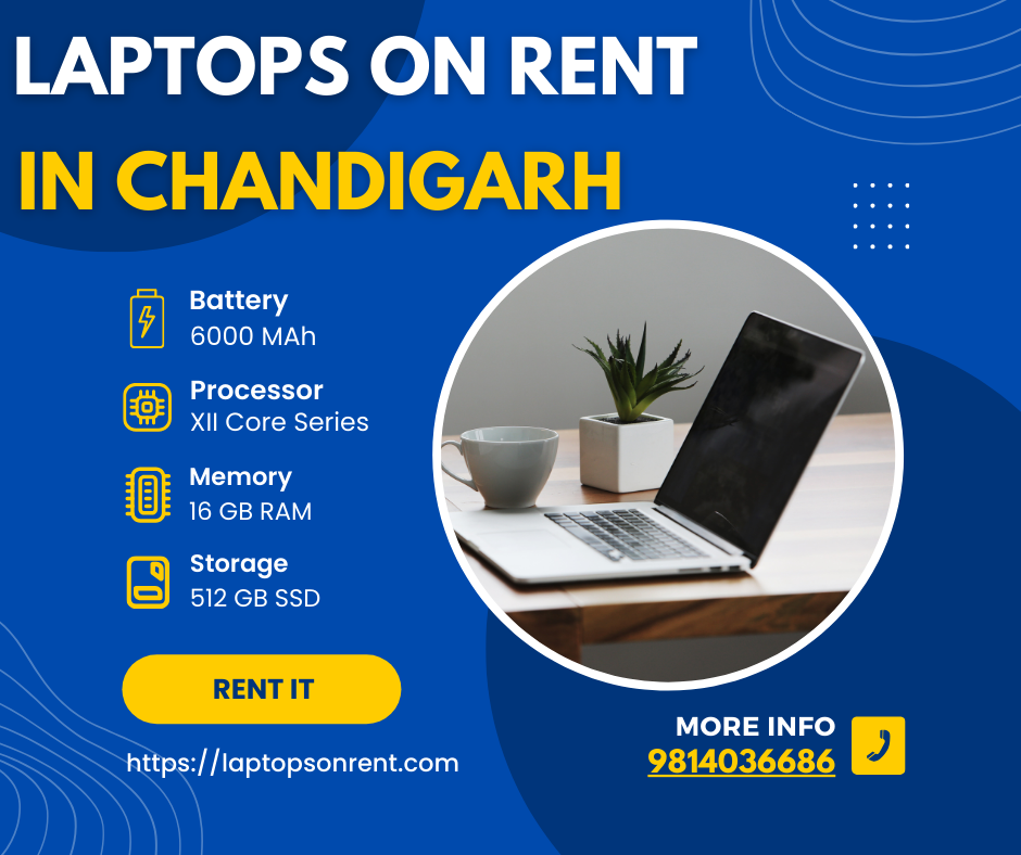 Laptops On Rent in Chandigarh - Delhi Computer
