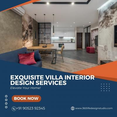 Transform Your Villa with Our Luxurious Interior Design Solutions!
