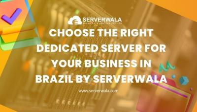 Choose the Right Dedicated Server for Your Business in Brazil by Serverwala