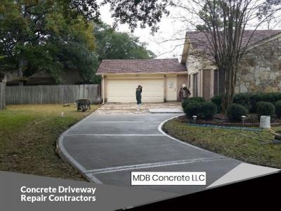 Stamped concrete driveway service | MDB Concrete LLC - Other Maintenance, Repair