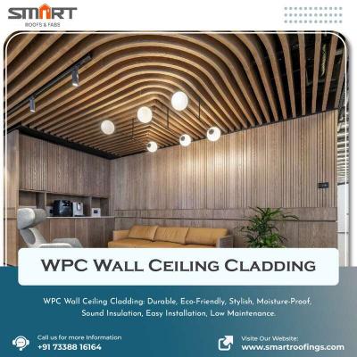 WPC Wall Ceiling Cladding Manufacturer - Smart Roofs and Fabs - Chennai Professional Services
