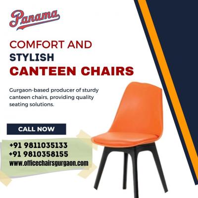 Elevate Comfort with Panama's Canteen Chairs in Gurgaon! - Gurgaon Furniture