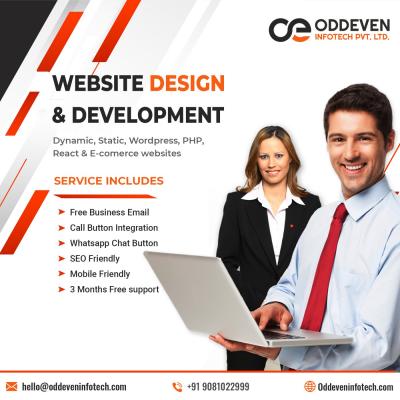 One-stop solution for web design and development| Oddeven Infotech - Gujarat Computer