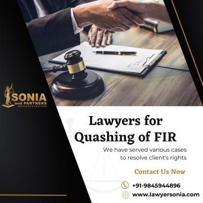 Lawyers for Quashing of FIR - Bangalore Lawyer