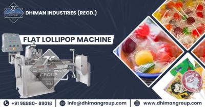 Flat Lollipop Machine | DhimanGroup