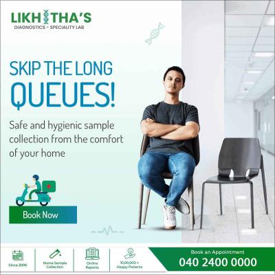 Book Blood Test Online in Hyderabad | Likhitha Diagnostic