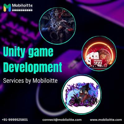 Unity Game Development Services By Mobiloitte - Delhi Computer