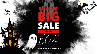 Digital Delights: Halloween Discounts on NFT Development!