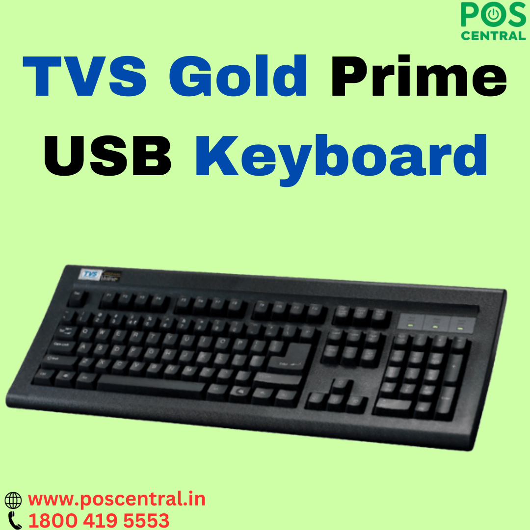 TVS Gold Prime USB Keyboard: Your Key to Effortless Typing - Other Computer Accessories