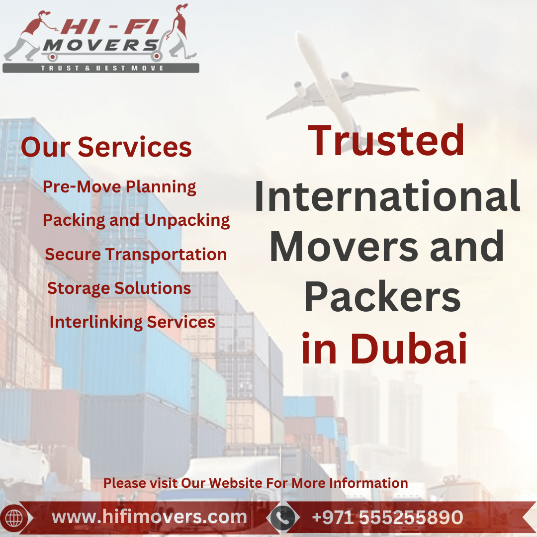 Trusted International Movers and Packers in Dubai