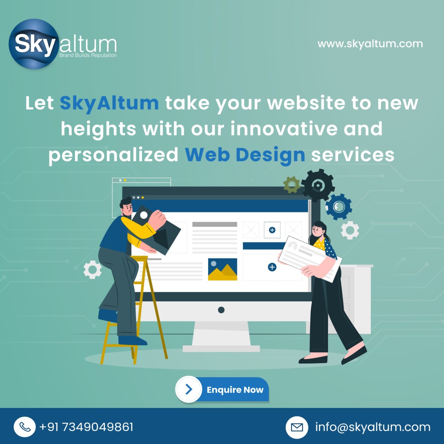 Skyaltum - The Best Website Design Company in Bangalore - Bangalore Other