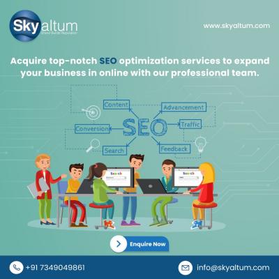 Skyaltum: Your Top Choice for the Best SEO Company in Bangalore - Bangalore Other