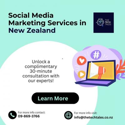 Connect with your audience with Social Media Marketing Agencies | The Tech Tales New Zealand - Auckland Computer