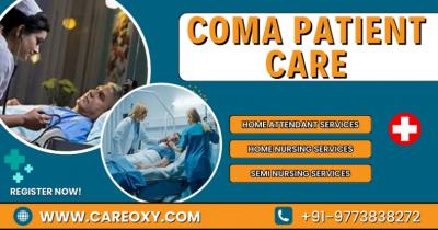 Coma Patient Care At Home with Care Oxy Services