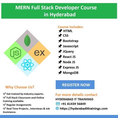 MERN Full Stack Developer Course in Hyderabad - Hyderabad Tutoring, Lessons
