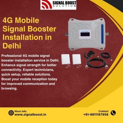 Mobile Signal Booster Installation in Delhi