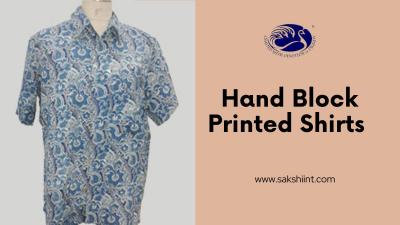 Trusted Hand Block Printed Shirts Manufacturer