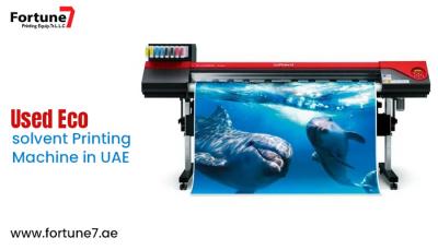 Used Eco solvent Printing Machine in UAE - Dubai Other