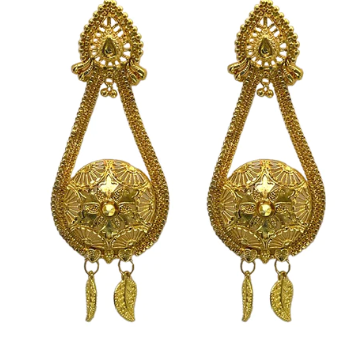 Dubai Gold Ear Jewelry - Los Angeles Jewellery