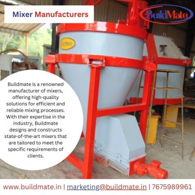 Mixer Manufacturers - Hyderabad Industrial Machineries