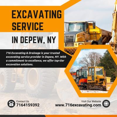 Trusted Excavating Service in Depew, NY - New York Construction, labour