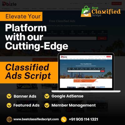 Best Classified Script To Launch Your Business  - Abu Dhabi Computer