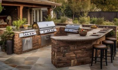 Discover the Unique Outdoor Kitchen Design with Burton Living