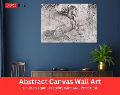 Abstract Canvas Wall Art: Unleash Your Creativity with ARC Print USA