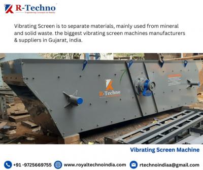 Vibrating Screen Manufacturer in India | R-Techno