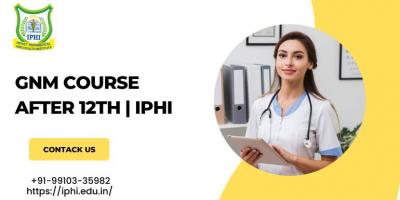 GNM Course After 12th | IPHI