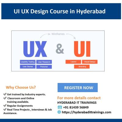 UI UX Design Course in Hyderabad - Hyderabad Tutoring, Lessons