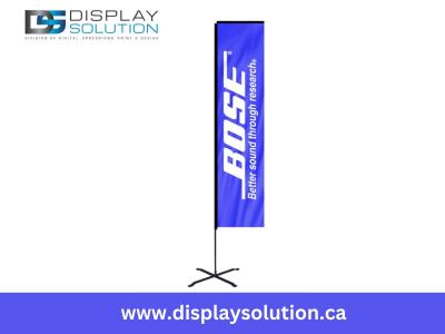 Flag Banners Waving Your Message High - Ottawa Professional Services
